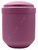MINI URNA BARREL PARA CENIZAS PINTURA TEXTURADA BURDEOS