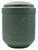 MINI URNA BARREL PARA CENIZAS PINTURA TEXTURADA VERDE