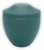 MINI URNA PARA CENIZAS PINTURA TEXTURADA VERDE