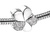 PULSERA ABALORIOS ACERO PULSERA_CON FLOR