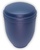 URNA ACERO DOBLE TAPA 4 Lt. PINTADO TEXTURADO 4 LITROS AZUL