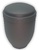 URNA ACERO DOBLE TAPA 4 Lt. PINTADO TEXTURADO 4 LITROS Gris