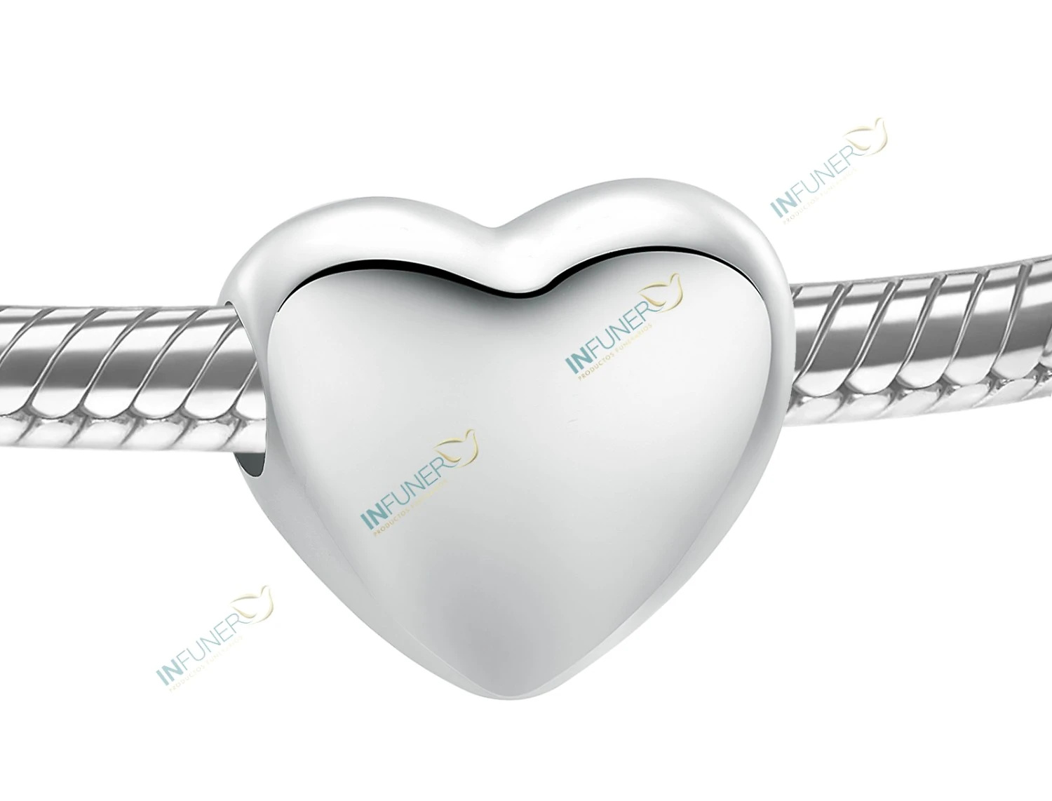 CADENA ACERO 3 MM PARA ABALORIO CADENA_CON CORAZON 