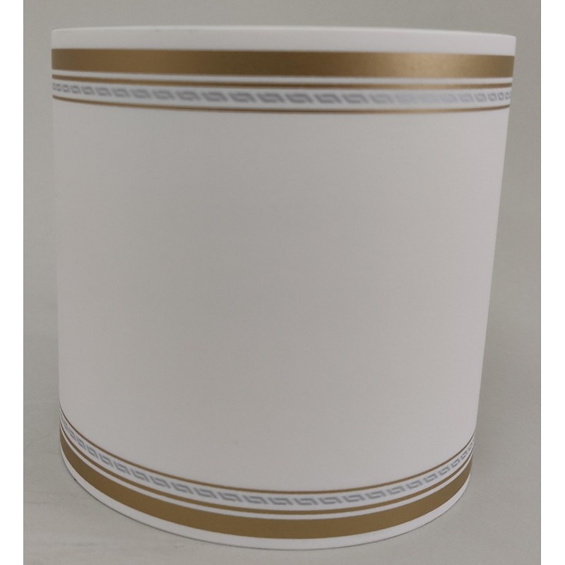 Cinta para CORONA modelo CLEOPATRA 10 cm x 50 m. BLANCO 