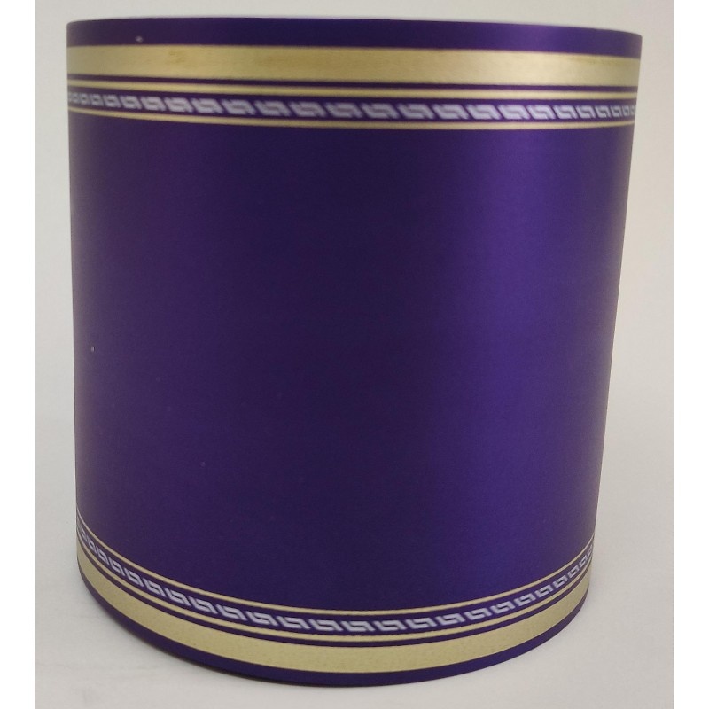 Cinta para CORONA modelo CLEOPATRA 10 cm x 50 m. VIOLETA 