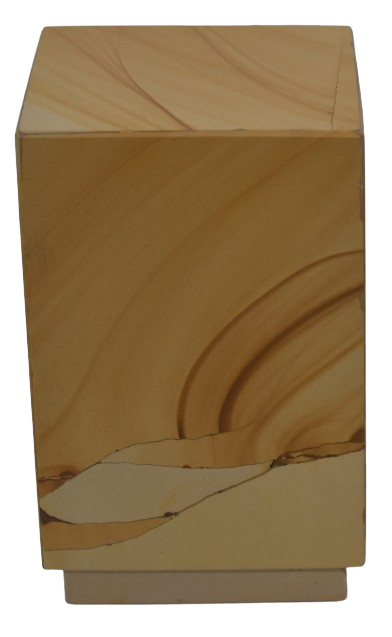 Mini Urna Marmol travertino crema 
