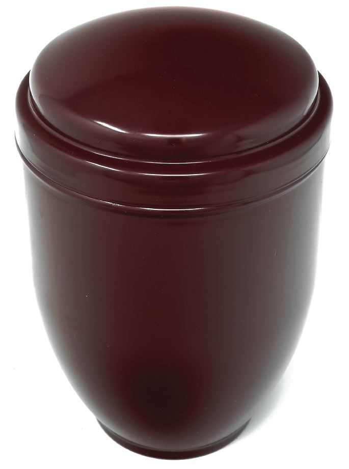 URNA ACERO DOBLE TAPA 4 Lt. PINTADO EN BRILLO 