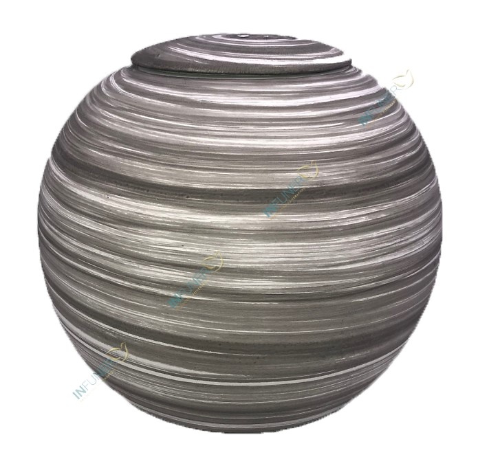 Urna Esfera BIODEGRADABLE .Colores decorados. BLANCO 