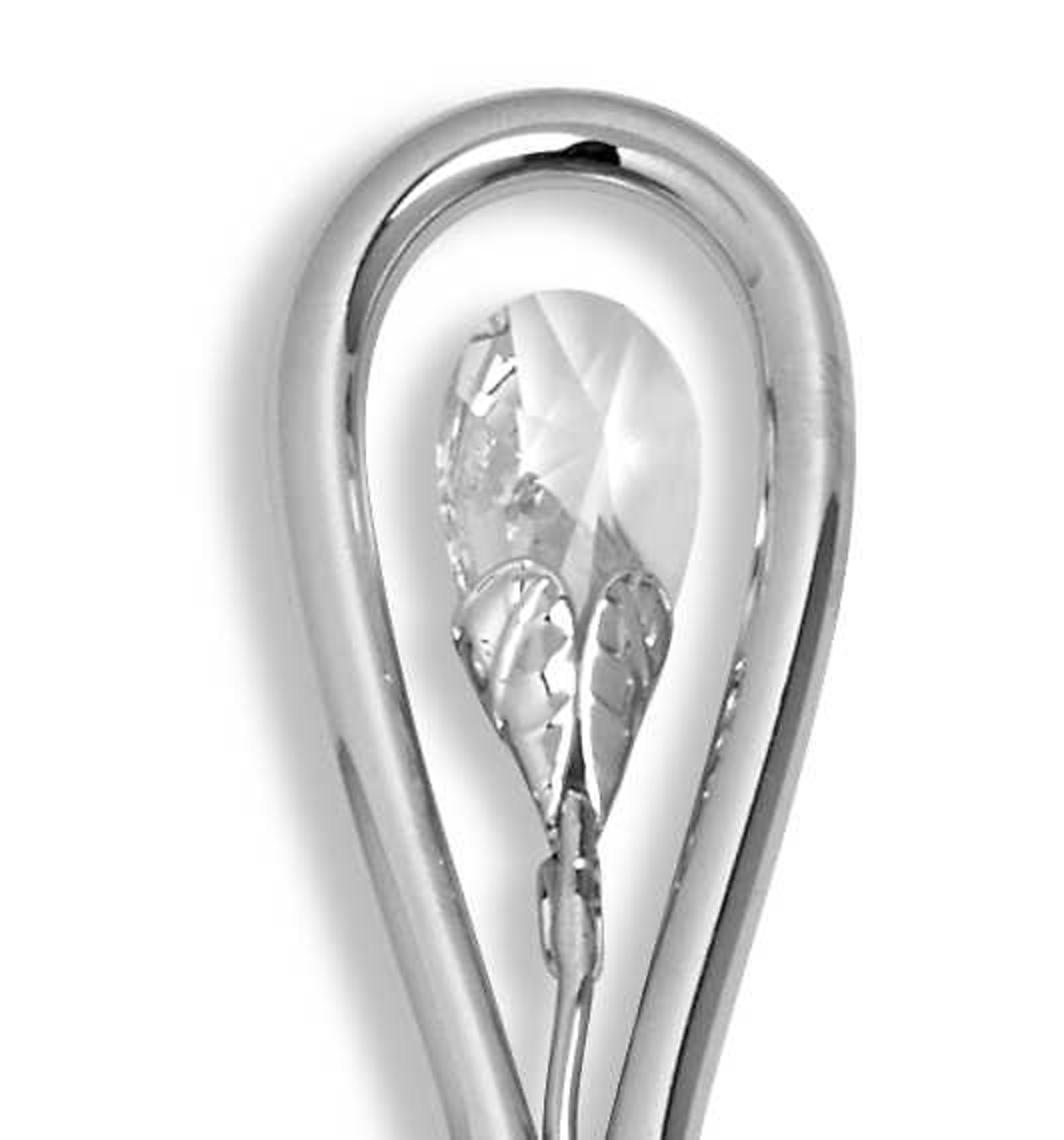 Cruz Infinito con Cristal 