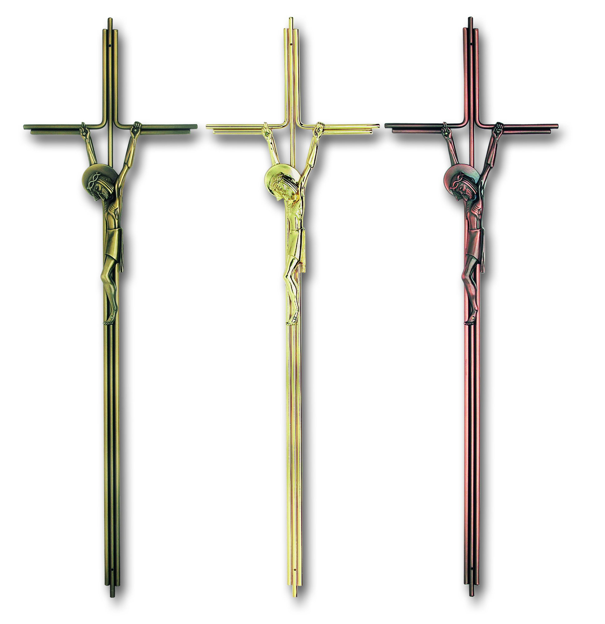 Cruz Triple con Cristo 