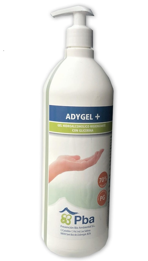 GEL DESINFECTANTE PARA MANOS 500 ml. CON DOSIFICADOR 