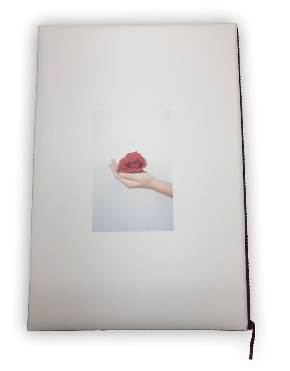 LIBRO FIRMAS CON IMPRESION DIGITAL ROSA 