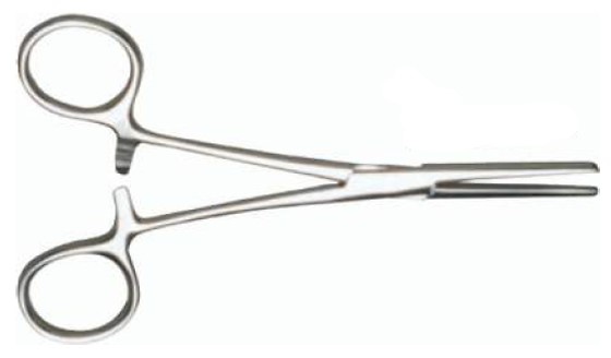 PINZA HEMOSTATICA 