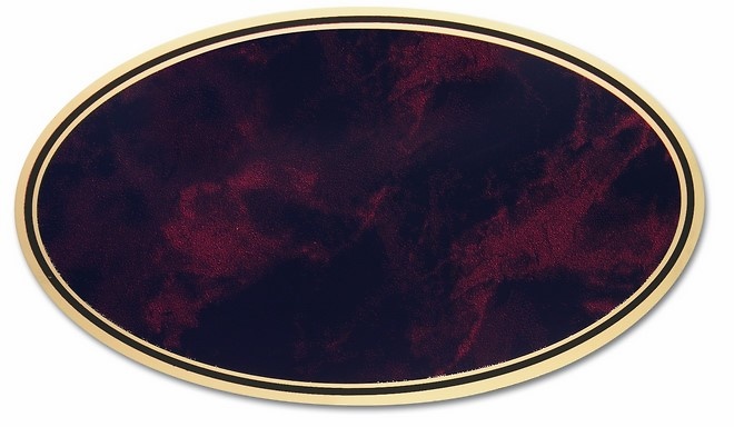 Placa Aluminio Oviedo, lote de 10 unidades. 