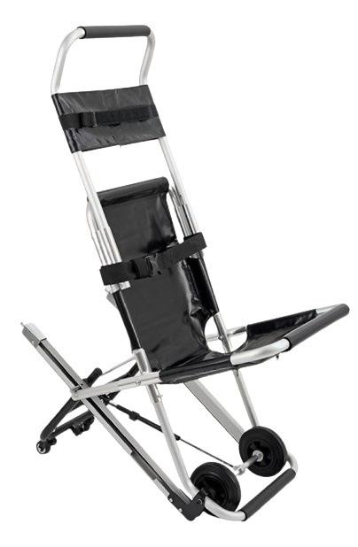 SILLA EVACUACION EN COLOR NEGRO 
