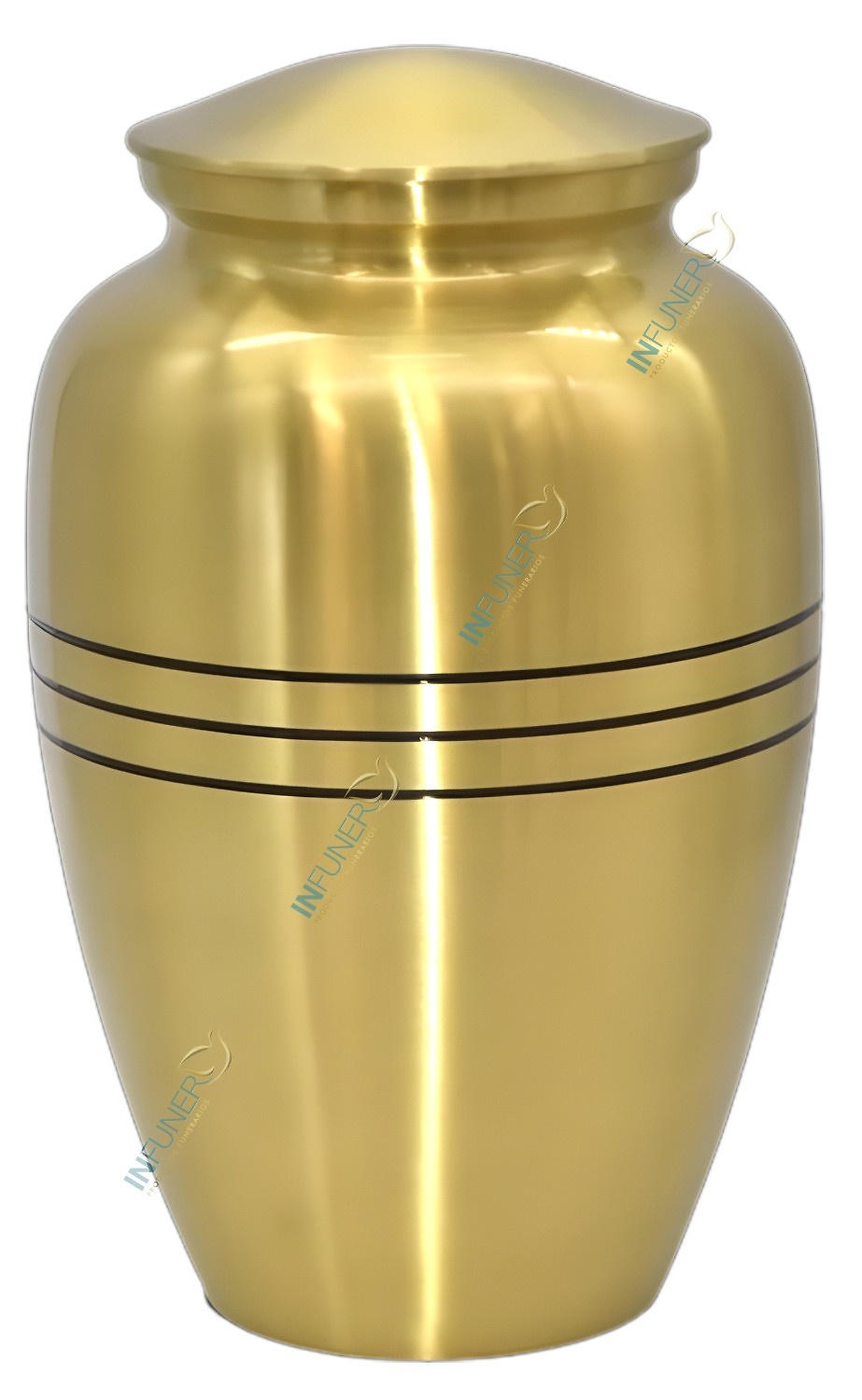 URNA LATÓN EN DORADO 