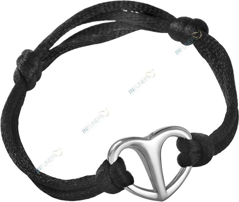 PULSERA DE ACERO CORAZON