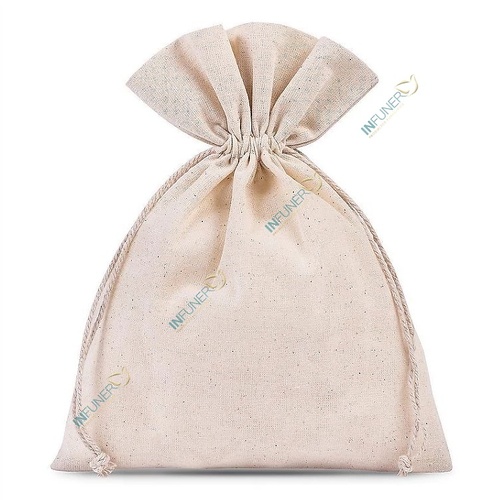 Bolsa exterior de Algodón natural para urnas grandes. 30 x 40cm