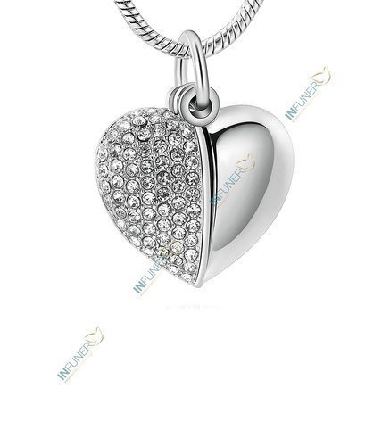 COLGANTE ACERO CORAZON INTERIOR 