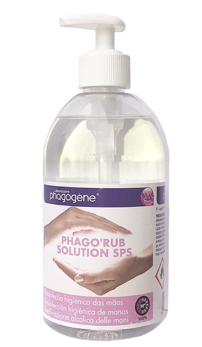SOLUCIÓN HIDROALCOHOLICA DESINFECTANTE de MANOS, 500 ml