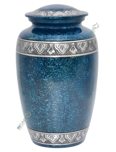 URNA ALUMINIO MARMOL AZUL CENEFA