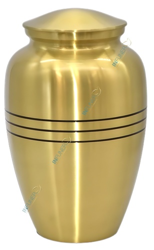 URNA LATÓN EN DORADO 