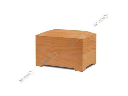 Urna Madera Cofre color Natural