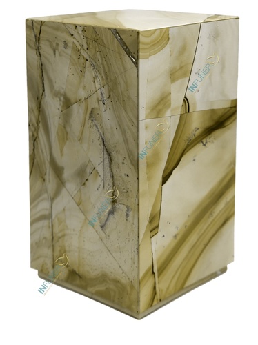 Urna Marmol prisma rectangular.
